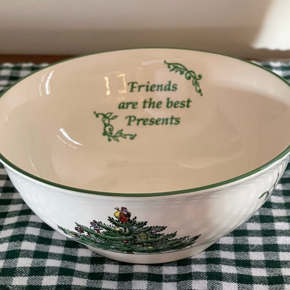 Spode Christmas Tree Nut/Candy Bowl